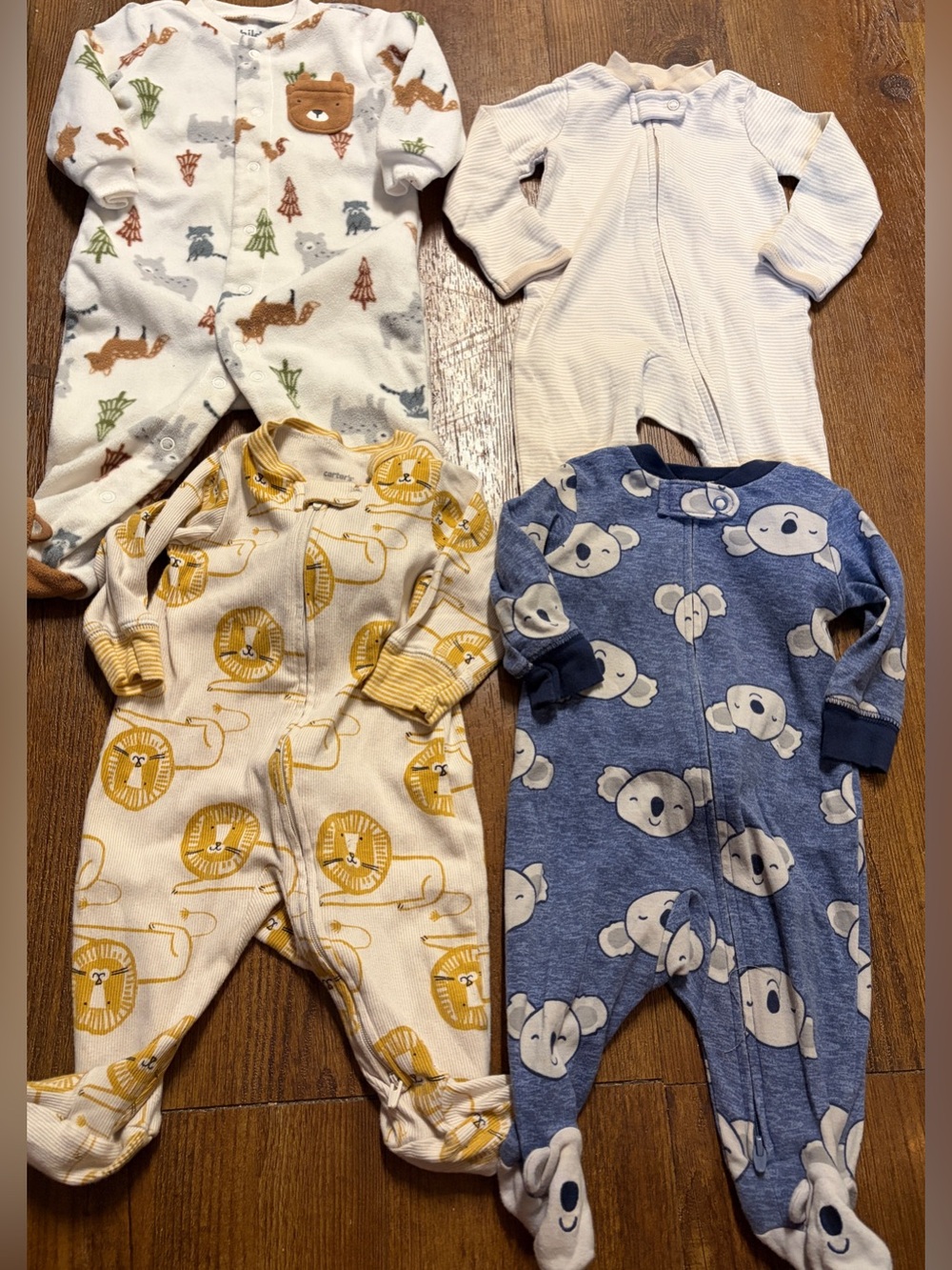 Four Pajama Sets